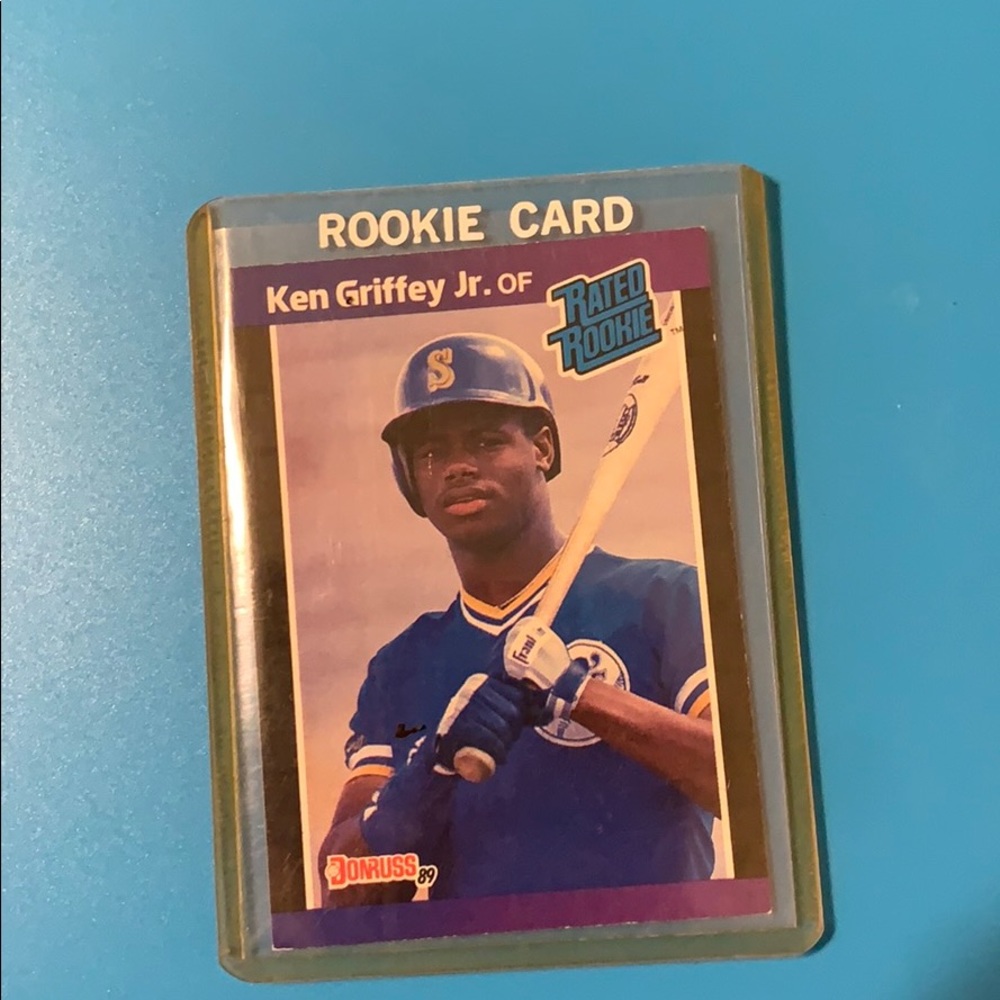 A 1989 Donruss Ken Griffey Jr ROOKIE card